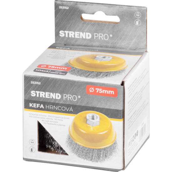 Hari Strend Pro CCB-501, 75 mm, pott, gofreeritud, M14x2, traat 0,3 mm Hari Strend Pro CCB-501, 75 mm, pott, gofreeritud, M14x2, traat 0,3 mm