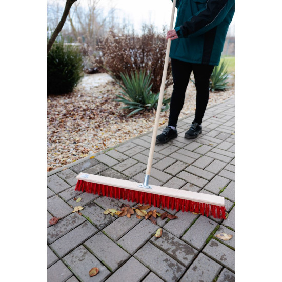 Road broom 800 mm with handle