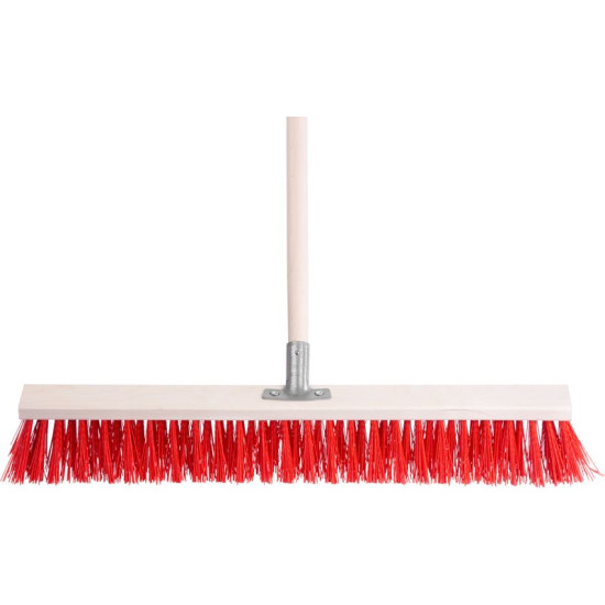 Road broom 600 mm with handle
