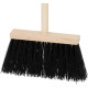 Метла Geco Indust Black WH, 240 мм, промышленная, черная, с ручкой 1200 мм