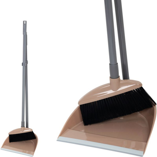 Floor broom with long handle