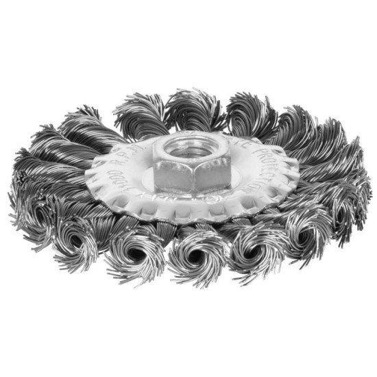 Pintsel Strend Pro CWB-505 100 mm, M14x2 mm, põimitud, radiaalne, traat 0,35 mm Pintsel Strend Pro CWB-505 100 mm, M14x2 mm, põimitud, radiaalne, traat 0,35 mm