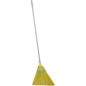 Broom Cleonix 3806Y, SorgoSkew, yellow, handle 153 cm, Alu, skewed