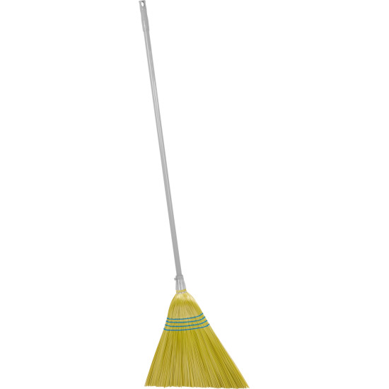 Broom Cleonix 3806Y, SorgoSkew, yellow, handle 153 cm, Alu, skewed Broom Cleonix 3806Y, SorgoSkew, yellow, handle 153 cm, Alu, skewed