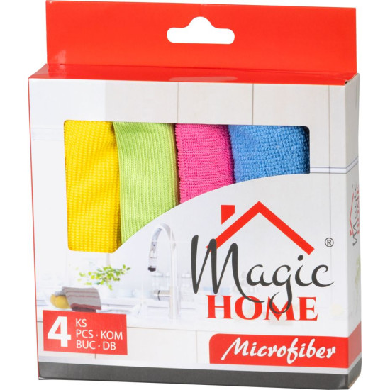 MagicHome rätik, mikrofiiber, pakk. 4 tk