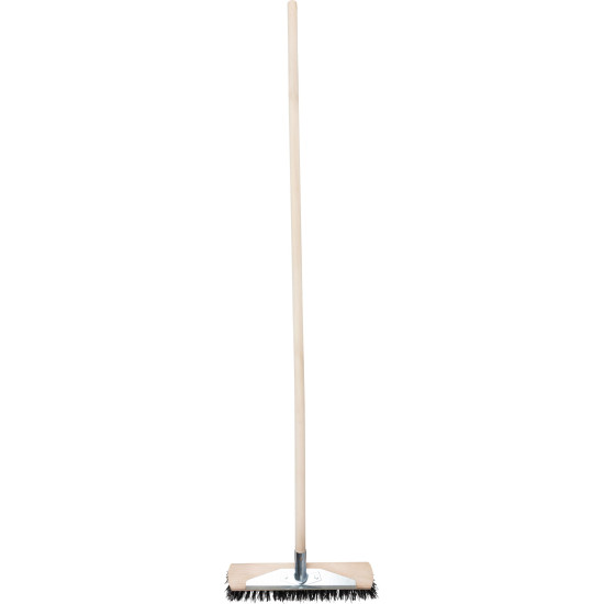 Щетка дорожная Geco U400.3 DUO WH, 400 мм, ПВХ/сталь, с ручкой
