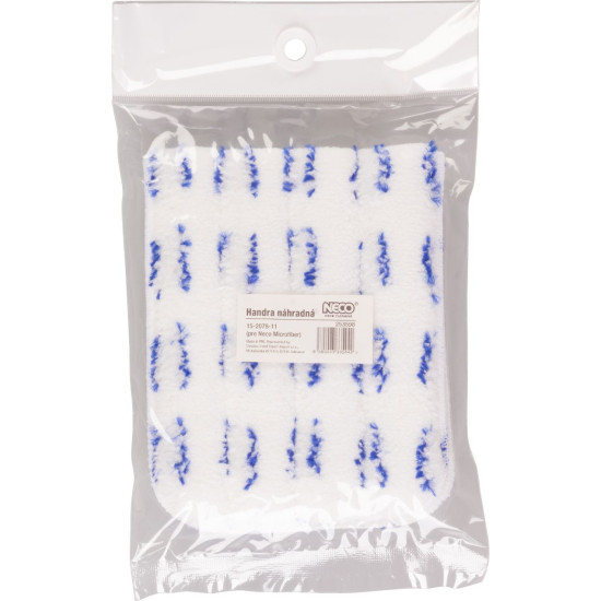 Spare sponge Neco 15-2078-11, Microfiber, 330x130 mm Spare sponge Neco 15-2078-11, Microfiber, 330x130 mm