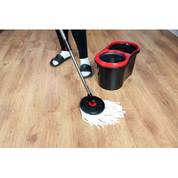 Cleaning set PFF TURBOSTAR BLACK EDITION 13L, rotary mop, telescopic