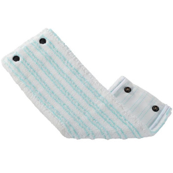 <p>For Clean TWIST and Combi floor mops, mopping all types of floors (lino, parquet, laminate, cork, wood), the special microfiber perfectly captures all dirt, does not form lint, dries quickly, guarantees a long service life, reliable attachment to snaps, can be machine washed without fabric softener.</p>