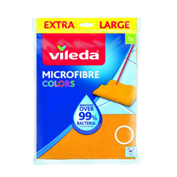 Cloth Vileda Microfibre Colors, microfiber, for floor