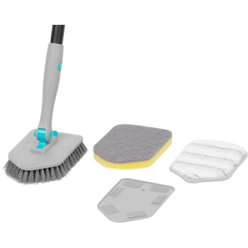 Brush Strend Pro, 3 in 1, multifunctional, cleaning, for tiles and glass, with telescopic handle 124.5 cm