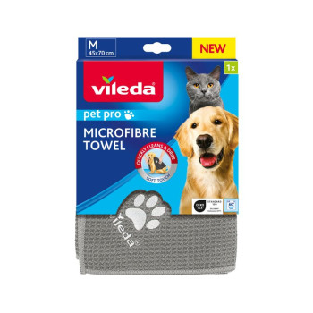 Vileda Pet Pro towel, microfiber, for drying pets