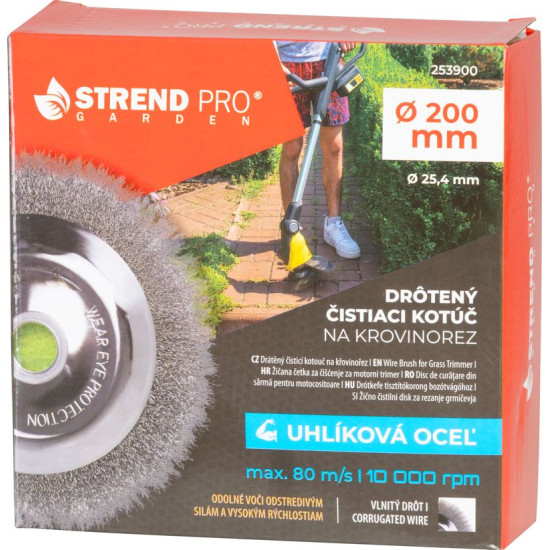 Головка Strend Pro, для кусторезы, 200 мм, проволочный очиститель сорняков
