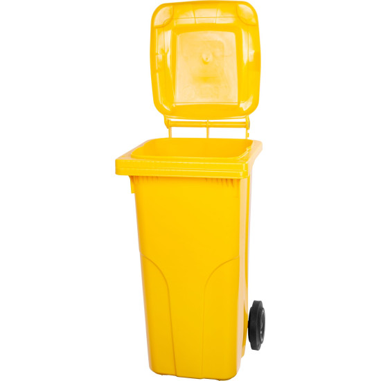 Prügikast MGB 120 lit, plastik, kollane 1018, HDPE Prügikast MGB 120 lit, plastik, kollane 1018, HDPE