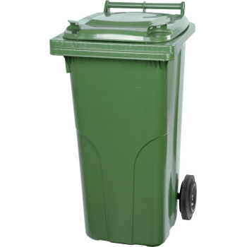 Trashcan MGB 120 lit, plastic, green