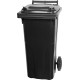 Prügikast MGB 120 lit, plastik, hall 7016, HDPE Prügikast MGB 120 lit, plastik, hall 7016, HDPE
