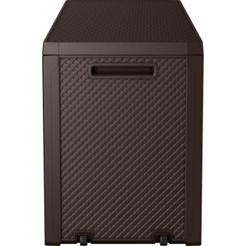 Box Keter EMILY 277 L, storage, brown