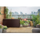 Box Keter EMILY 277 L, storage, brown