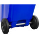 Trashcan MGB 120 lit, plastic, blue 5002, HDPE Trashcan MGB 120 lit, plastic, blue 5002, HDPE
