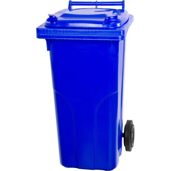 Trashcan MGB 120 lit, plastic, blue 5002, HDPE Trashcan MGB 120 lit, plastic, blue 5002, HDPE