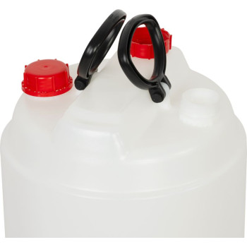 Barrel JPP SDH-50UN 50 liters, double-neck, max. 52.8 lit, plastic, K63 x2