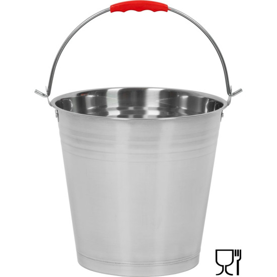 Bucket Strend Pro, 10 L, stainless steel Bucket Strend Pro, 10 L, stainless steel