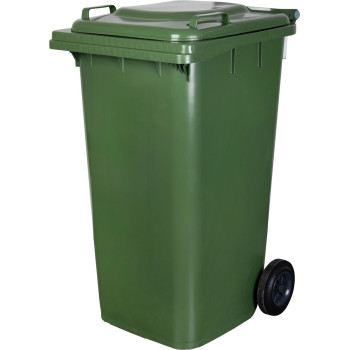 Trashcan Strend Pro GB4, 240 Lit, Green