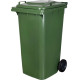 Trashcan Strend Pro GB4, 240 Lit, Green