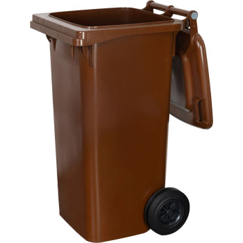 Trashcan Strend Pro GB2, 120 lit, brown