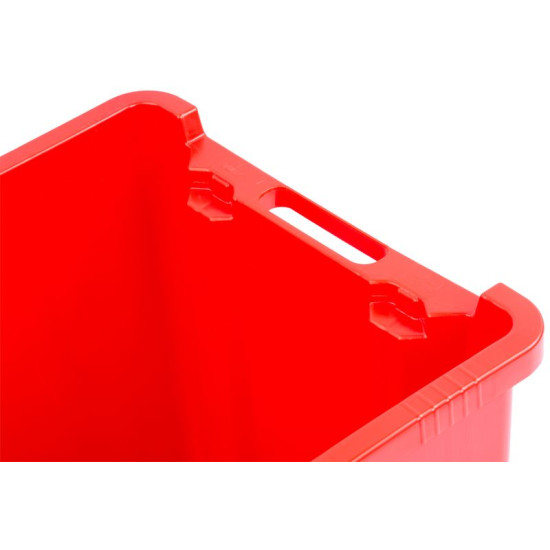 Universaalne korv IсS M400000 • 40 l, 56x35x31 cm, punane