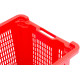 Universaalne korv IсS M401000 • 40 l, 56x35x31 cm, perforatsioonid küljel, punane