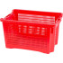 Universaalne korv IсS M401000 • 40 l, 56x35x31 cm, perforatsioonid küljel, punane