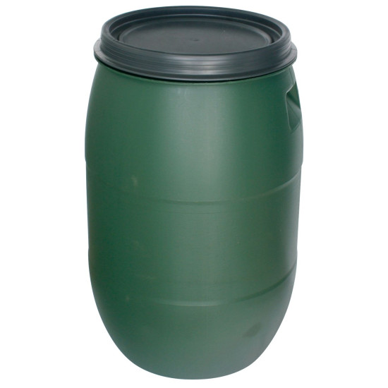 Barrel Pannon EN11604, 220 lit, 471 mm, green, HDPE