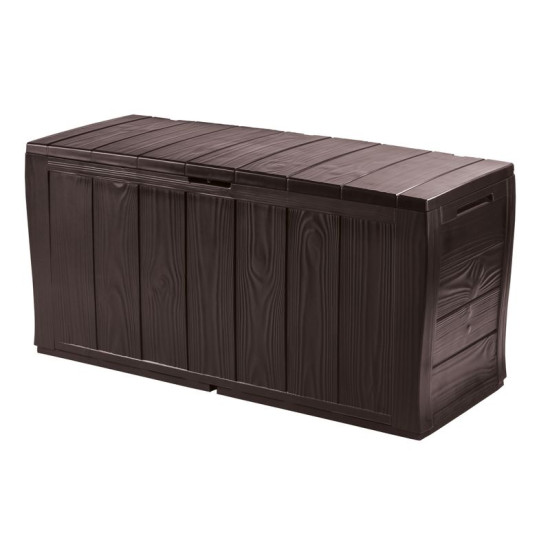 Kast Keter® SHERWOOD 270 lit., pruun, 1170x450x575 mm, panipaik Kast Keter® SHERWOOD 270 lit., pruun, 1170x450x575 mm, panipaik