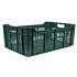 Universaalne korv M20, 48 liitrit, max. 20 kg, 600x400x215 mm, perforeeritud küljed, roheline, PE