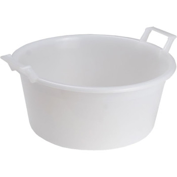 Washbasin ICS P9145 , 18 lit, 45 cm, white, round, with ears