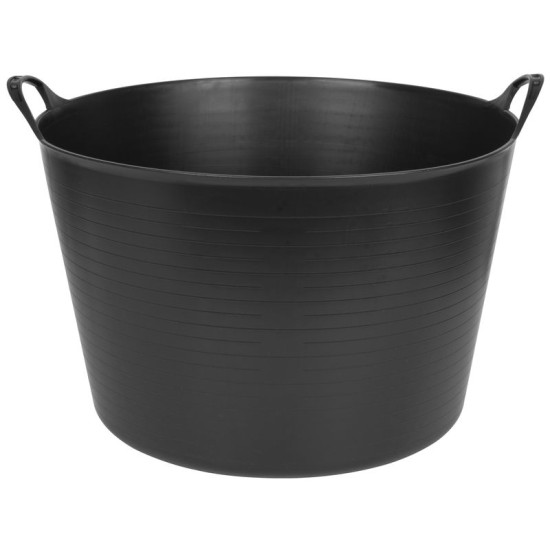 Bucket Strend Pro Flexi, black, construction, 51.5x39 cm, 55 L