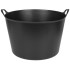 Bucket Strend Pro Flexi, black, construction, 51.5x39 cm, 55 L