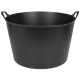Bucket Strend Pro Flexi, black, construction, 51.5x39 cm, 55 L