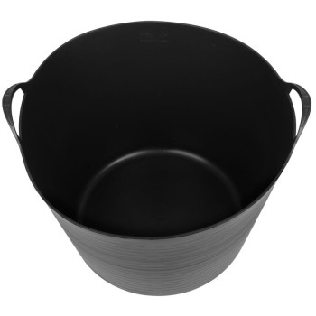 Bucket Strend Pro Flexi, black, construction, 46.5x37 cm,42 L