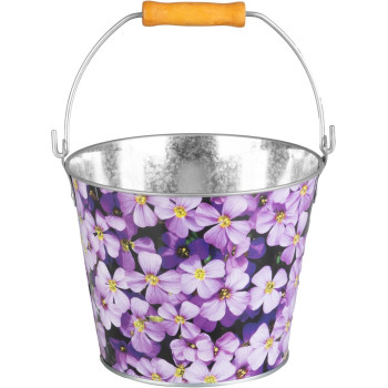 Strend Pro bucket, 5 liters, metal, flower/fruit print, various types