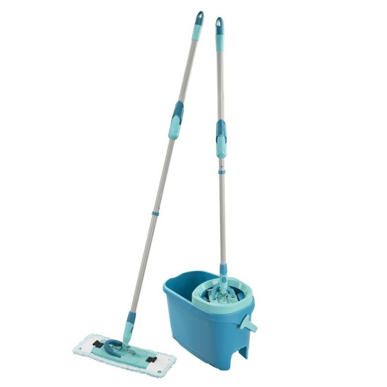<p>The new innovated Clean Twist M set - a bucket with a wringing attachment and a mop with revolutionary centrifugal wringing technology. The easiest way to clean floors – especially suitable for sensitive wooden floorsGentle damp cleaning of sensitive floorsPatented rotary technology in the handle. The mop replacement is drier than other cleaning systems, and dirt is centrifuged. Super Soft mop replacement: gentle on wood with minimal moisture and a fine structure that protects the floor from scratc <p>The new innovated Clean Twist M set - a bucket with a wringing attachment and a mop with revolutionary centrifugal wringing technology. The easiest way to clean floors – especially suitable for sensitive wooden floorsGentle damp cleaning of sensitive floorsPatented rotary technology in the handle. The mop replacement is drier than other cleaning systems, and dirt is centrifuged. Super Soft mop replacement: gentle on wood with minimal moisture and a fine structure that protects the floor from scratc