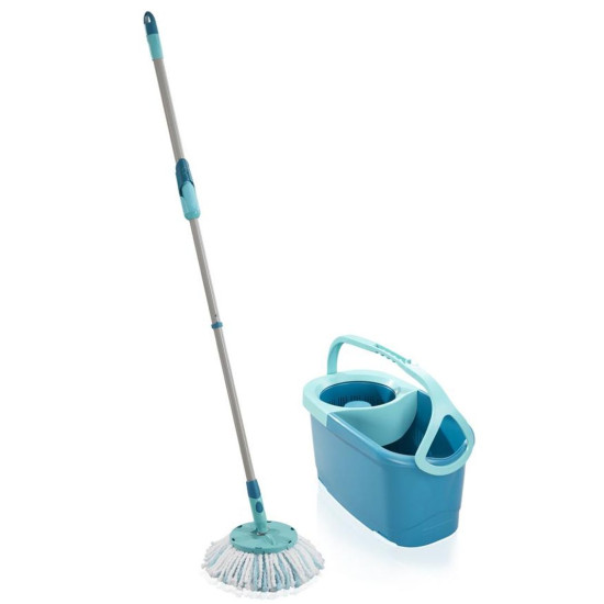 <p>Rotary cleaning set designed for washing floors without hand contact and dirty water. Ideal for tiles and stone floors. The novelty is the rotary system located directly in the handle, the possibility of quick termination directly by the user, a new large rotary chamber that can be easily and quickly inserted into the bucket, a universal total bucket volume of 20l, an operating volume of 6l, a bucket with one handle, a flexible rotary joint. Microfiber mop bunches for intensive dirt absorption. The <p>Rotary cleaning set designed for washing floors without hand contact and dirty water. Ideal for tiles and stone floors. The novelty is the rotary system located directly in the handle, the possibility of quick termination directly by the user, a new large rotary chamber that can be easily and quickly inserted into the bucket, a universal total bucket volume of 20l, an operating volume of 6l, a bucket with one handle, a flexible rotary joint. Microfiber mop bunches for intensive dirt absorption. The