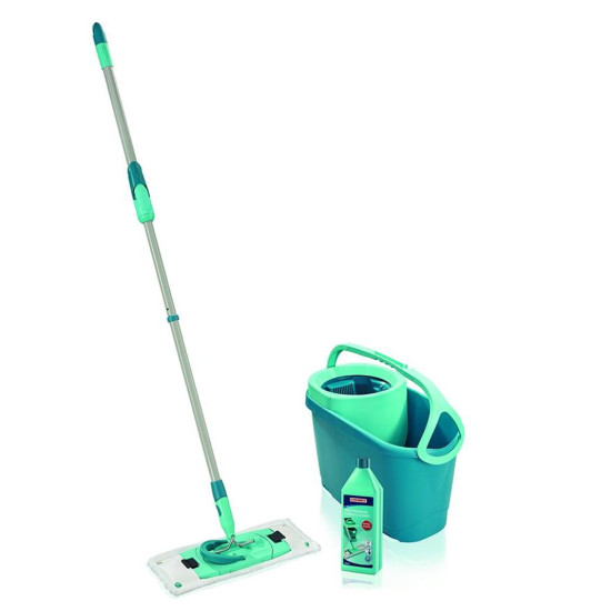 Puhastuskomplekt LEIFHEIT 52127 Clean Twist M Ergo + Power puhastusvahend, põrandamopp + ämber