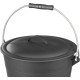 Strend Pro container, ash container, with lid, 8L, bucket Strend Pro container, ash container, with lid, 8L, bucket