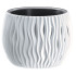 Flower pot SANDY Bowl 240, 238x161 mm, white