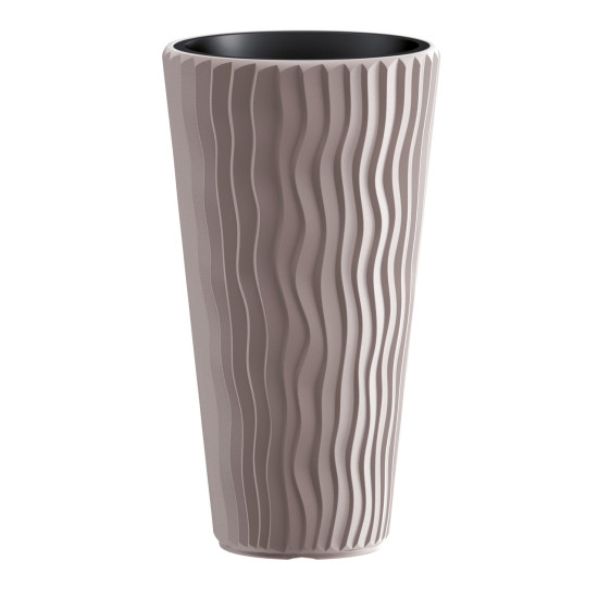 Lillepott Sandy Slim 400, moka