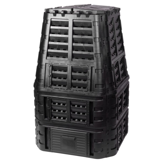 Composter ECO Multi 880 lit, black, PE Composter ECO Multi 880 lit, black, PE
