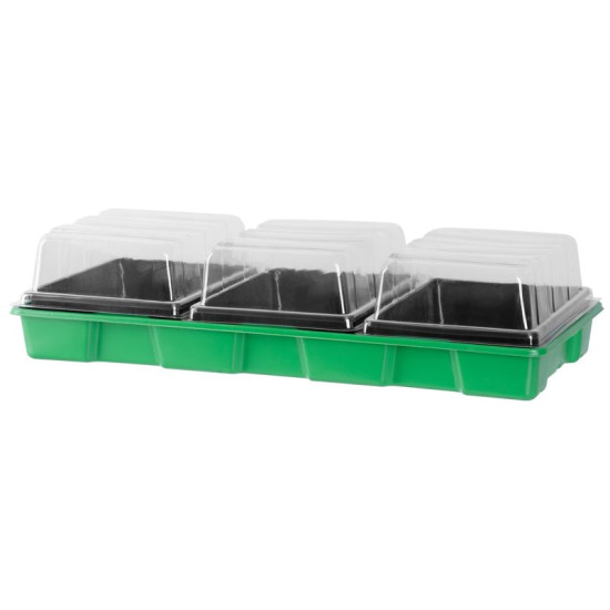 Лоток для рассады 57x24,5x13,5см, 3 отверстия Лоток для рассады 57x24,5x13,5см, 3 отверстия