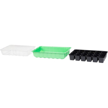 Лоток для рассады Herrison р2002, 24 отверстия, 35,5x22x12,5 см
